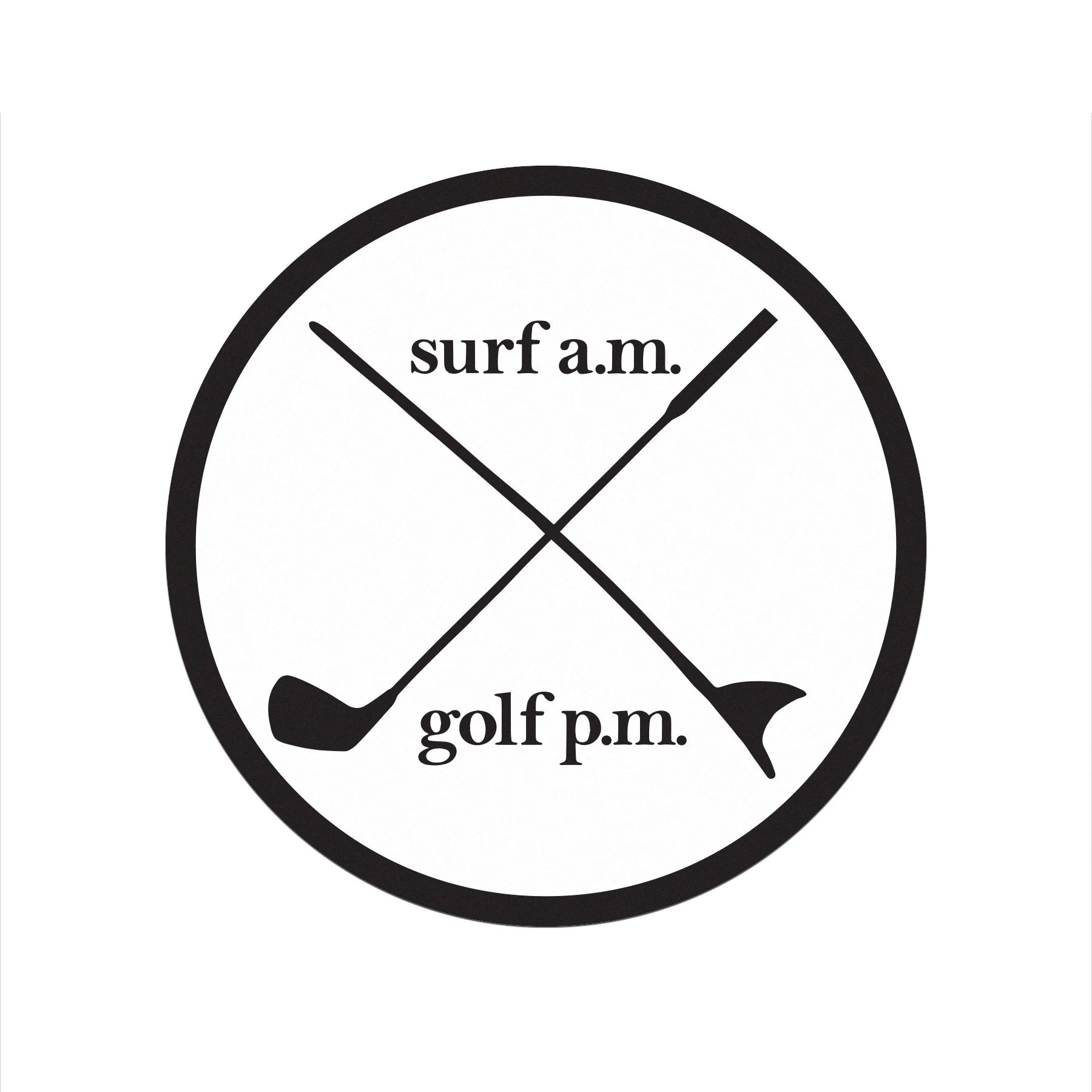 Circle Logo Sticker