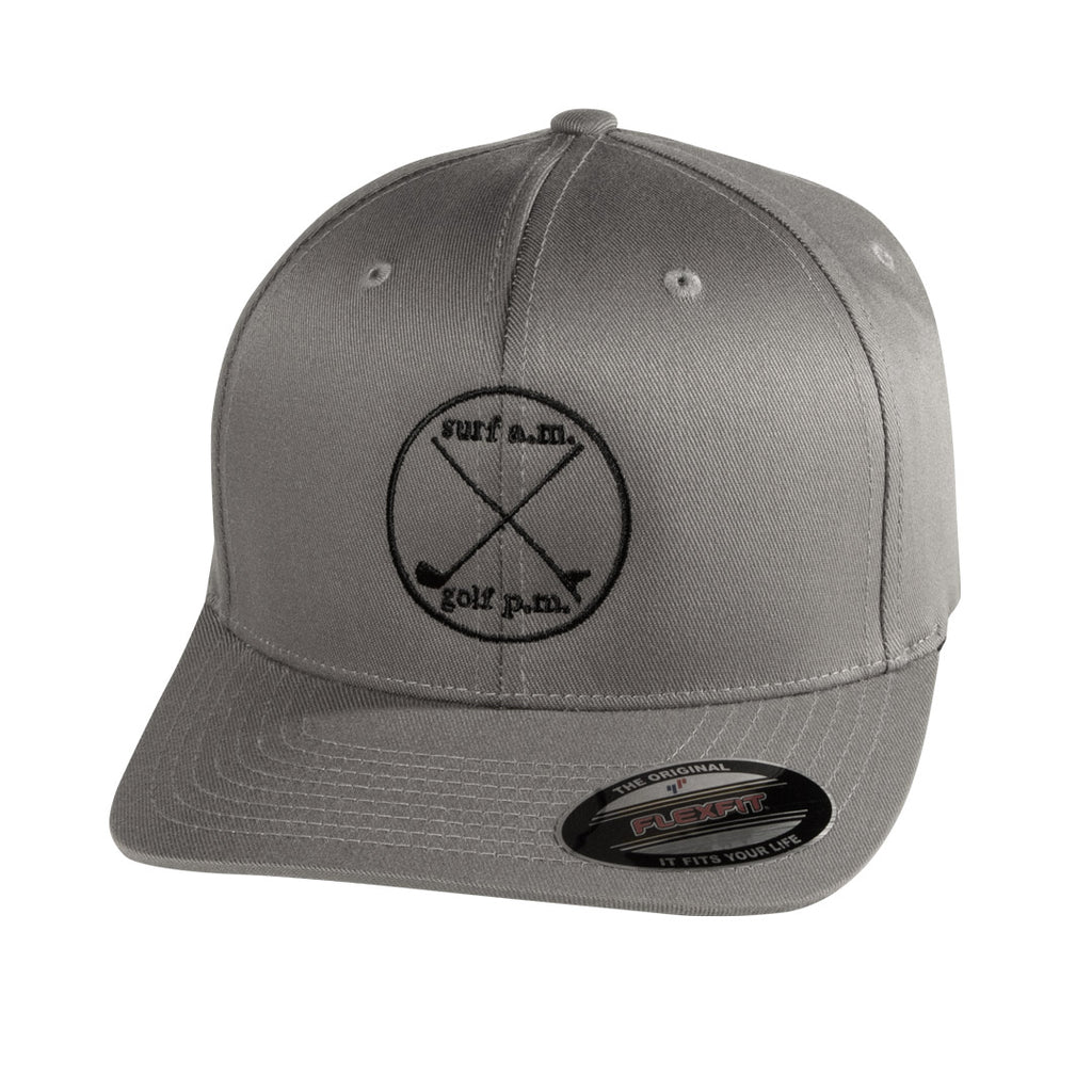 Circle Logo Flex Fit | surf a.m. / golf p.m.