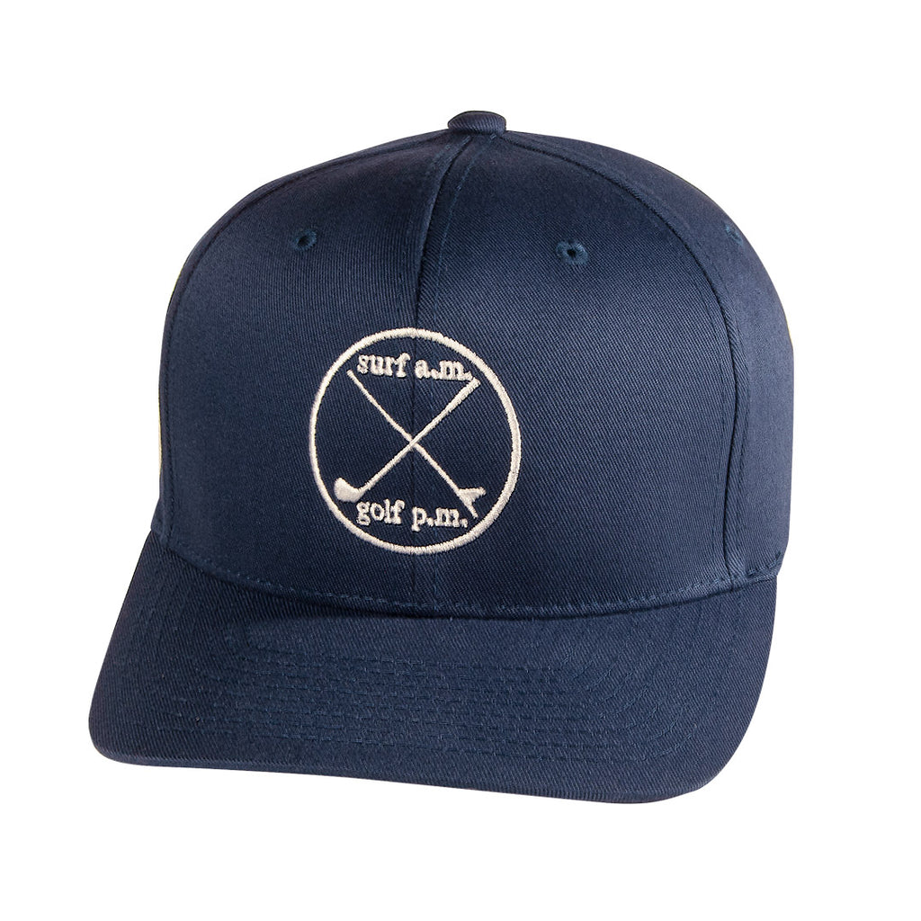 Circle Logo Flex Fit | surf a.m. / golf p.m.