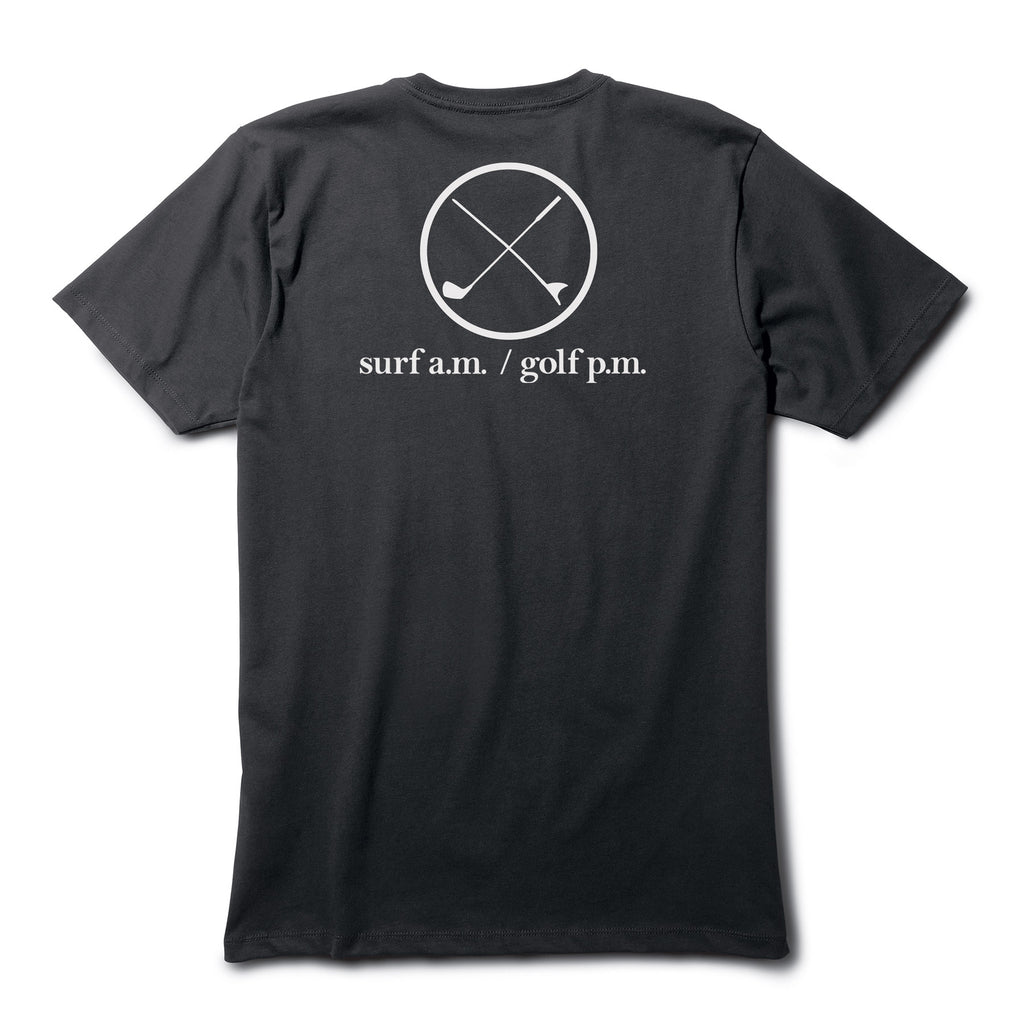 Golf shirt top with surfer logo